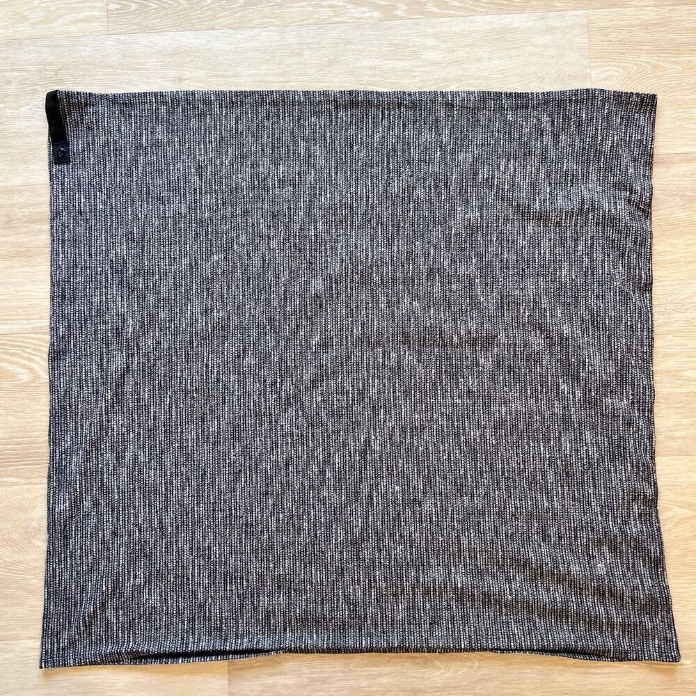 Lululemon Vinyasa Scarf Coco Pique Black White - Picture 3 of 8